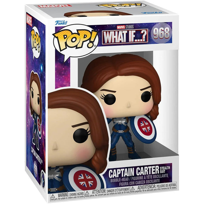 Funko Pop! Marvel's What If: Captain Carter (Stealth) - Just $11.99! Shop now at Retro Gaming of Denver