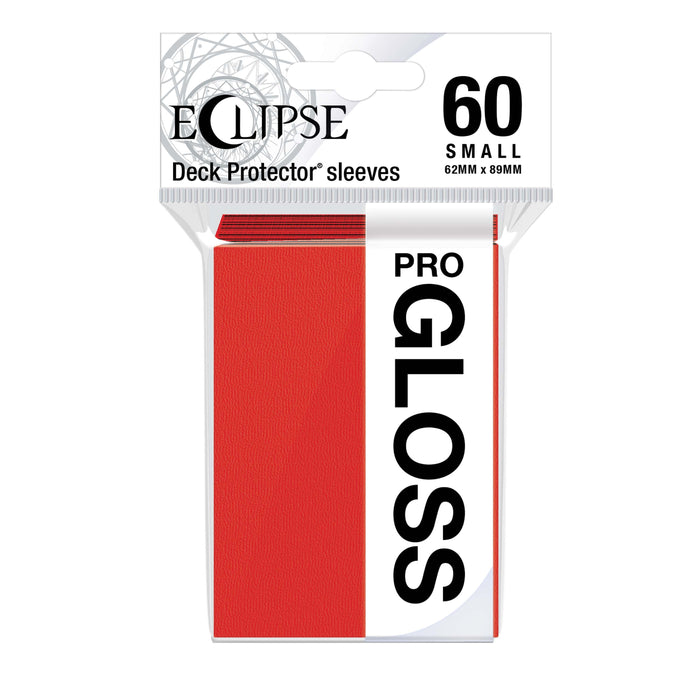 Ultra PRO: Small 60ct Sleeves - Eclipse Gloss (Apple Red) - Just $0! Shop now at Retro Gaming of Denver