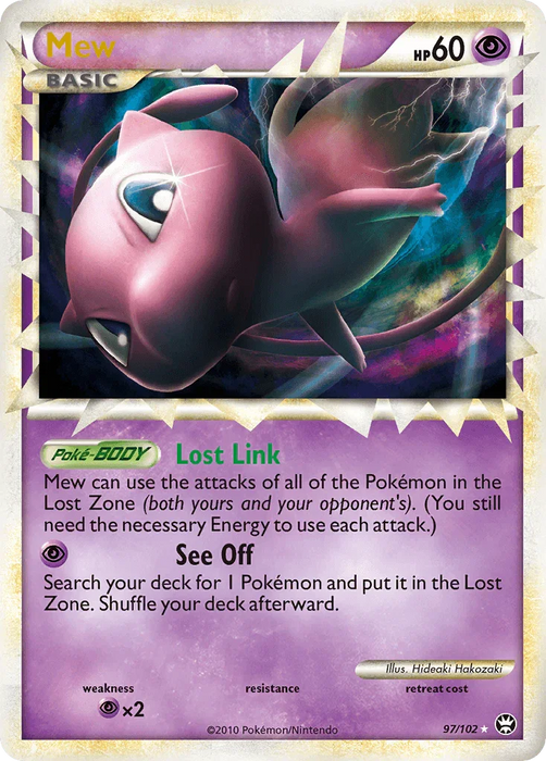 Mew (97/102) [HeartGold & SoulSilver: Triumphant] - for just $115.55! 
