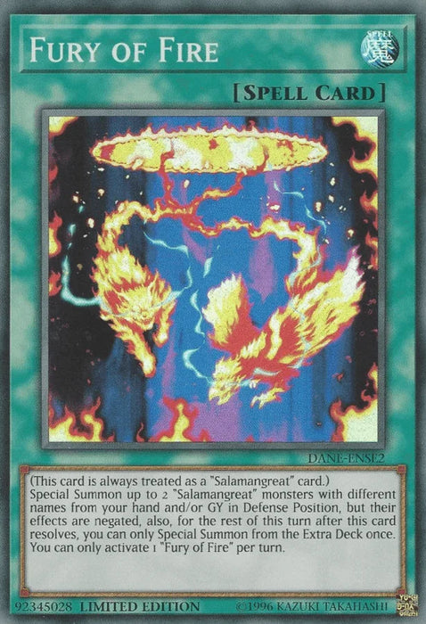 Fury of Fire [DANE-ENSE2] Super Rare - for just $0.10! 