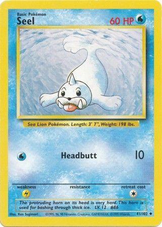 Seel (41/102) [Base Set Unlimited] - for just $0.55! 