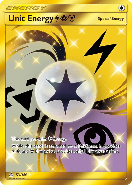 Unit Energy (171/156) (Lightning, Psychic, Metal) [Sun & Moon: Ultra Prism] - for just $5.20! 