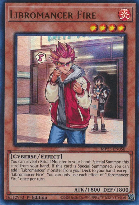 Libromancer Fire [MP23-EN058] Ultra Rare - for just $0.10! 