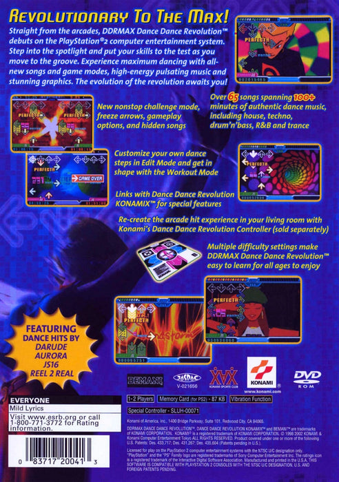 DDRMAX: Dance Dance Revolution – PlayStation 2 (PS2) - for just $0! 