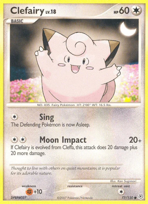 Clefairy (77/130) [Diamond & Pearl: Base Set] - for just $0.45! 