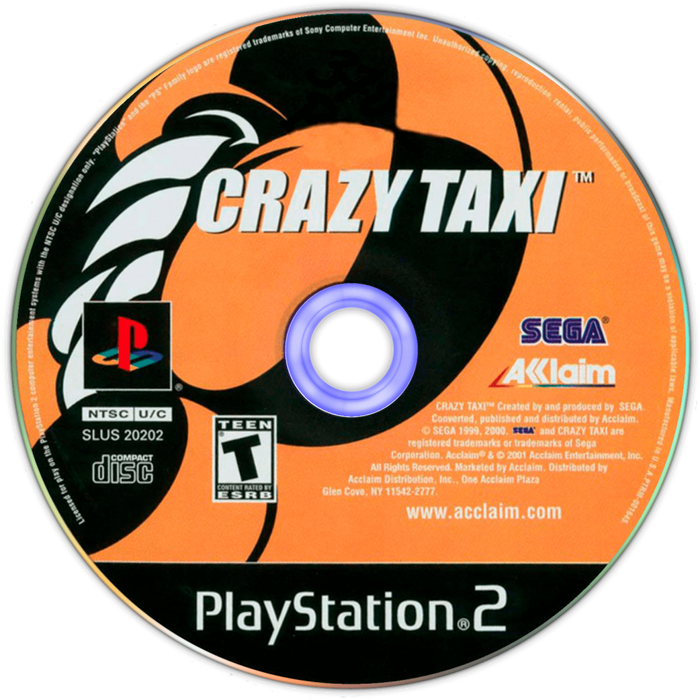 Crazy Taxi [Mini-Strategy Guide Edition] — PlayStation 2 (PS2) - for just $11.99! 