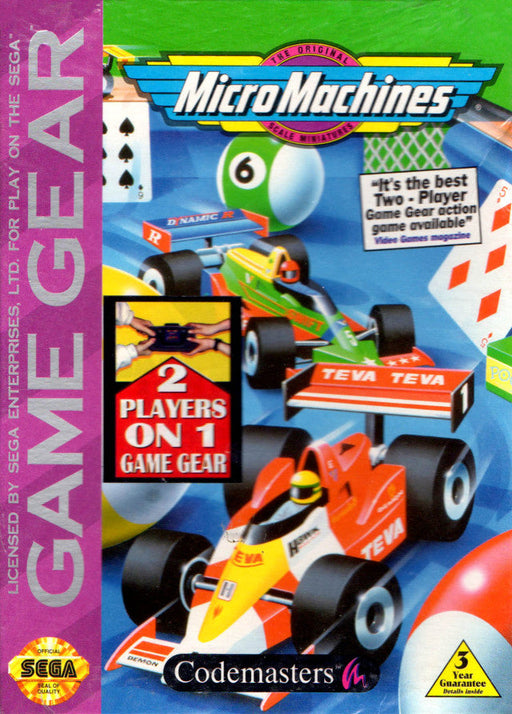Micro Machines (Sega Game Gear) - for just $0! 