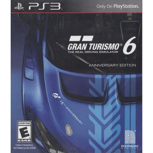 Gran Turismo 6 (Anniversary Edition) (Playstation 3) - Just $0! Shop now at Retro Gaming of Denver