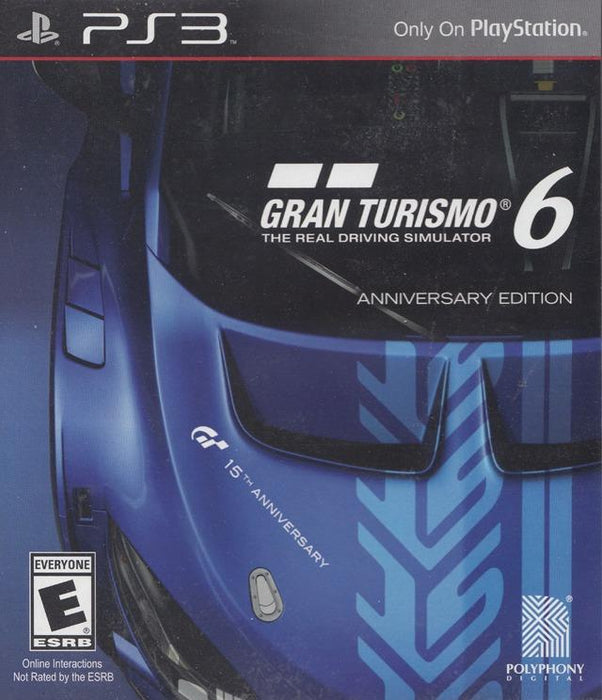Gran Turismo 6 (Anniversary Edition) (Playstation 3) - for just $0! 