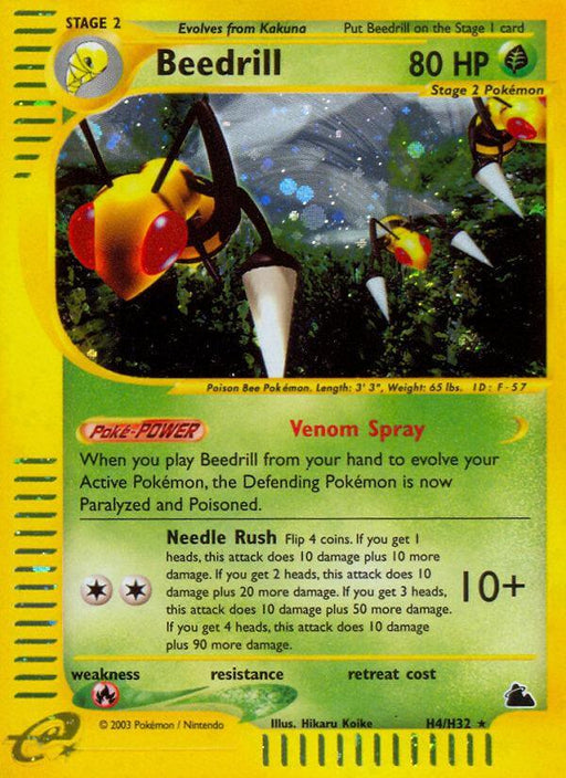 Beedrill (H4/H32) [Skyridge] - for just $80! 