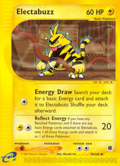 Electabuzz (76/165) [Expedition: Base Set] - for just $1.10! 