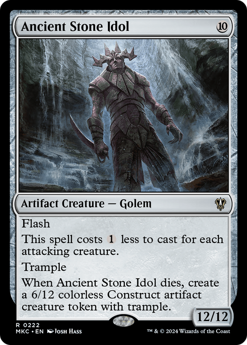 Ancient Stone Idol (MKC-222) - Murders at Karlov Manor Commander - for just $0.28! 