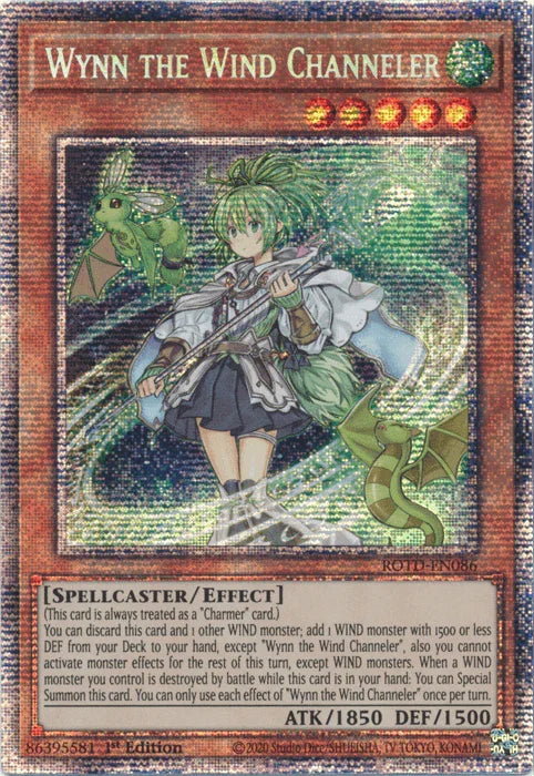 Wynn the Wind Channeler [ROTD-EN086] Starlight Rare - for just $12.45! 
