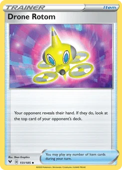 Drone Rotom (151/185) [Sword & Shield: Vivid Voltage] - for just $0.10! 