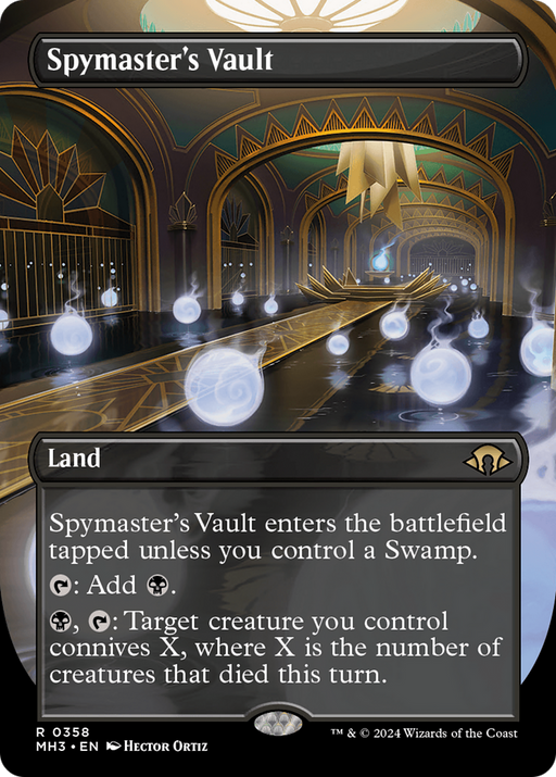 Spymaster's Vault (Borderless) (MH3-358) - Modern Horizons 3 (Borderless) - for just $0.89! 