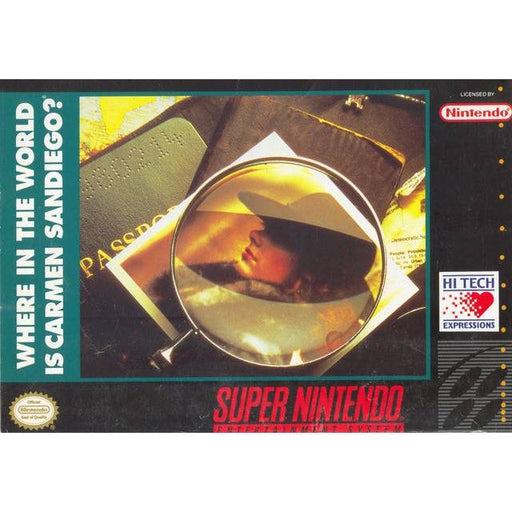 Where in the World is Carmen Sandiego (Super Nintendo) - Premium Video Games - Just $0! Shop now at Retro Gaming of Denver