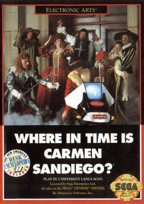 Where in Time is Carmen Sandiego (Sega Genesis) - for just $0! 