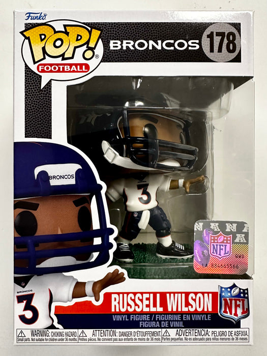 Funko Pop! Football Russell Wilson Throwing #178 NFL Denver Broncos QB 2023 - for just $15! 