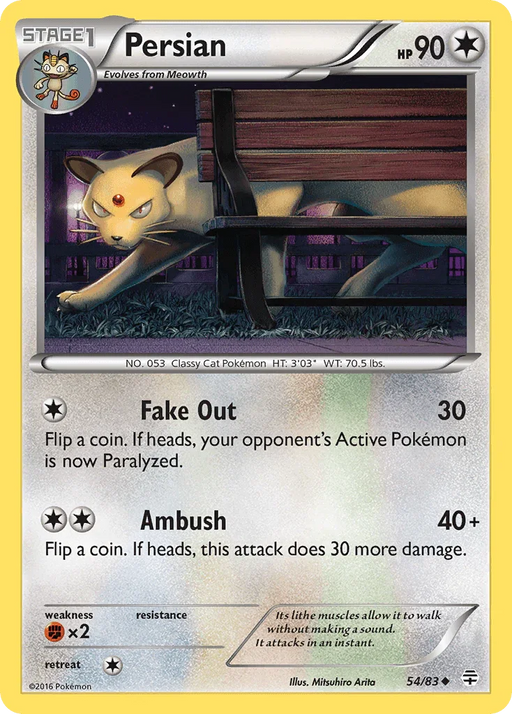 Persian (54/83) [XY: Generations] - for just $0.15! 
