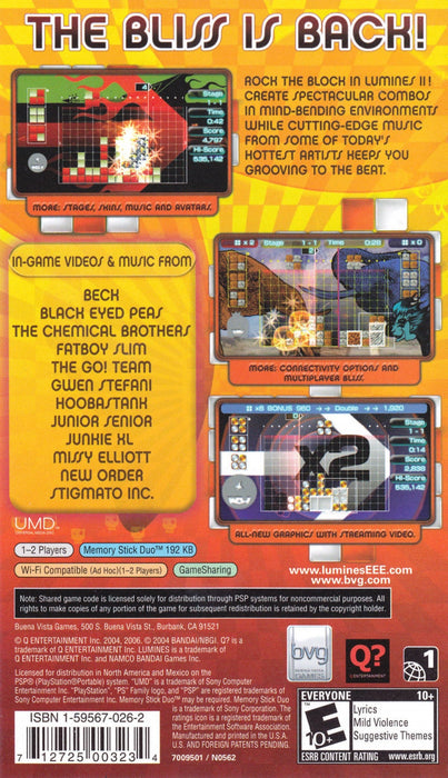 Lumines II – PlayStation Portable (PSP) - for just $11.99! 