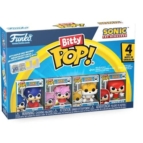 Funko Bitty Pop! Sonic the Hedgehog Mini-Figure 4-Pack - Select Figure(s) - for just $14.98! 