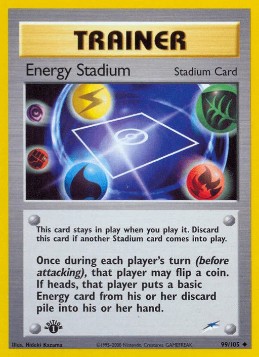 Energy Stadium (99/105) [Neo Destiny 1st Edition] - for just $3.60! 