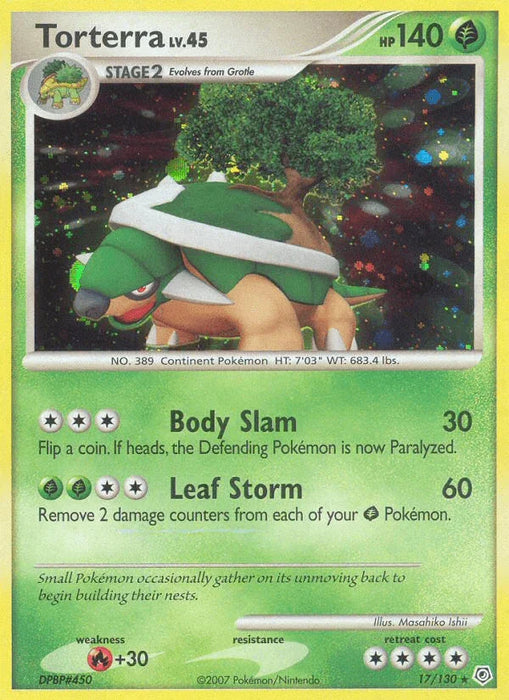 Torterra (17/130) [Diamond & Pearl: Base Set] - for just $5.25! 