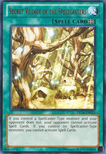 Secret Village of the Spellcasters (Red) [DL14-EN013] Rare - for just $2.90! 
