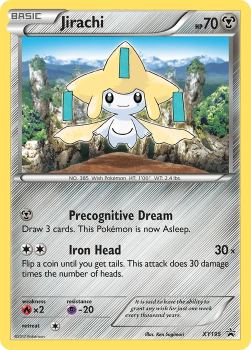 Jirachi (XY195) [XY: Black Star Promos] - for just $5.60! 