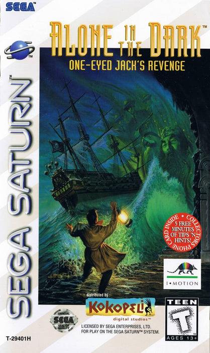 Alone in the Dark: One-Eyed Jack's Revenge (Sega Saturn) - for just $0! 