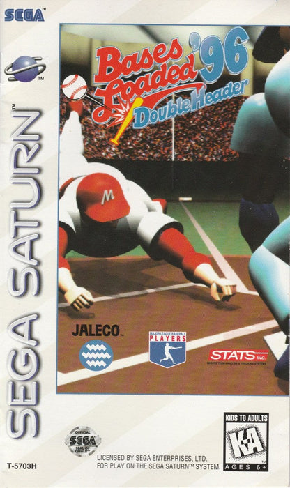 Bases Loaded '96: Double Header (Sega Saturn) - for just $0! 