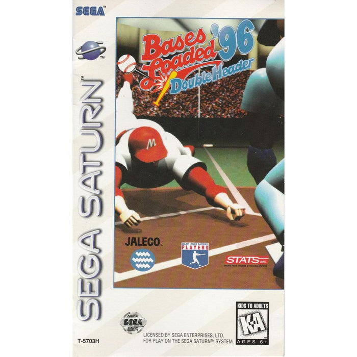Bases Loaded '96: Double Header (Sega Saturn) - Premium Video Games - Just $0! Shop now at Retro Gaming of Denver