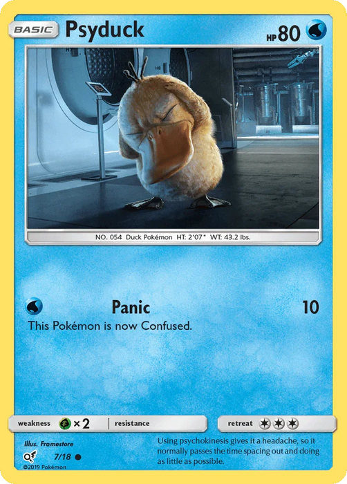 Psyduck (7/18) [Sun & Moon: Detective Pikachu] - for just $0.55! 