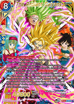 The Radiant Saiyans (BT15-154) [Saiyan Showdown] - for just $13! 