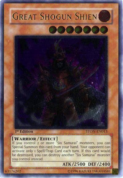 Great Shogun Shien [STON-EN013] Ultimate Rare - for just $21.40! 
