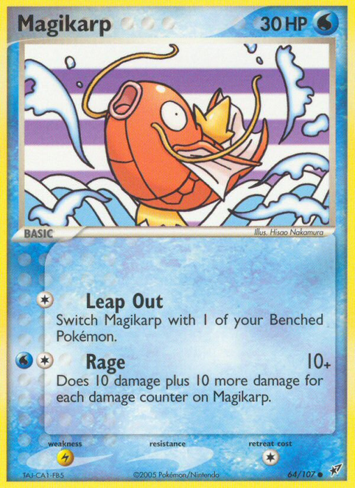 Magikarp (64/107) [EX: Deoxys] - Just $0.30! Shop now at Retro Gaming of Denver