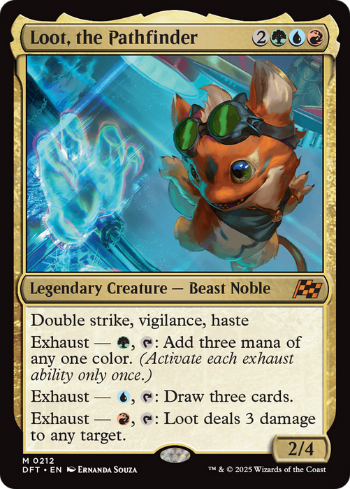 Loot, the Pathfinder (DFT-212) - Aetherdrift Foil - for just $0.25! 