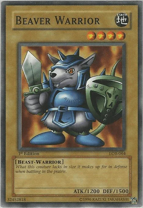 Beaver Warrior [LOB-064] Common - for just $0.15! 
