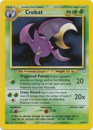 Crobat (4/64) [Neo Revelation Unlimited] - for just $17.90! 