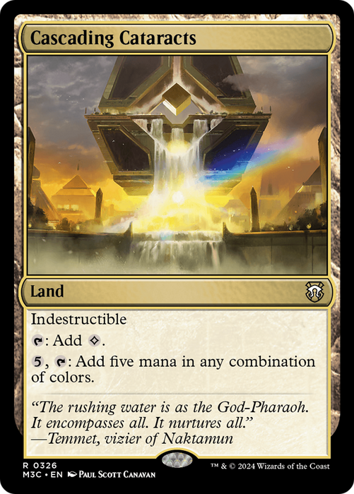 Cascading Cataracts (M3C-326) - Modern Horizons 3 Commander - for just $0.63! 