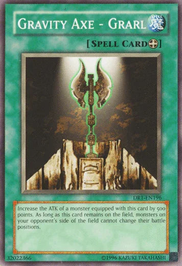 Gravity Axe - Grarl [DR1-EN196] Common - for just $0.10! 