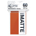 Ultra PRO: Small 60ct Sleeves - Eclipse Matte (Pumpkin Orange) - Just $0! Shop now at Retro Gaming of Denver