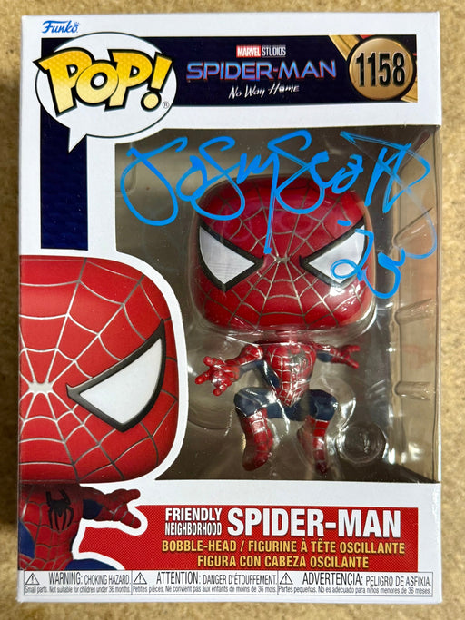 Josey Scott Of Saliva “Hero” Signed Spider-Man Funko Pop #1158 With JSA COA - for just $135! 