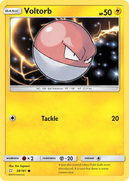 Voltorb (38/181) [Sun & Moon: Team Up] - for just $0.10! 