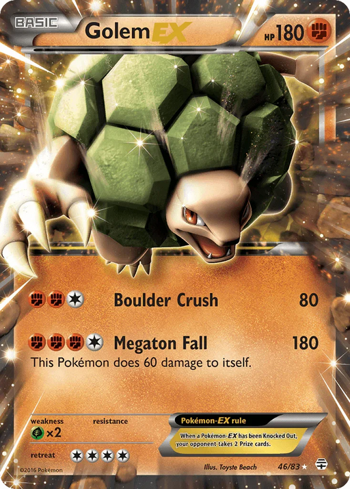 Golem EX (46/83) [XY: Generations] - for just $1.10! 
