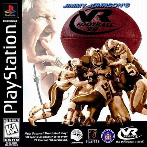 Jimmy Johnson's VR Football 98 (Playstation) - Just $0! Shop now at Retro Gaming of Denver