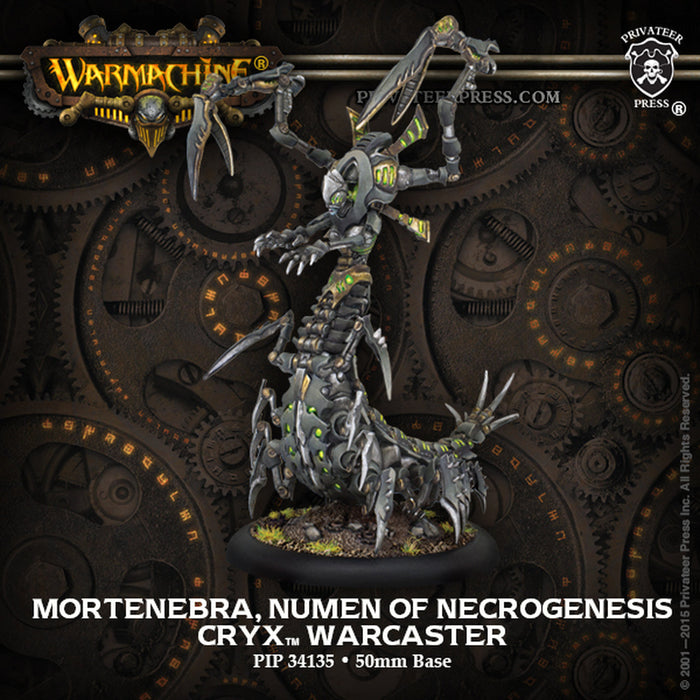 Warmachine: Cryx Mortenebra, Numen of Necrogenesis - Warcaster - for just $37.99! 