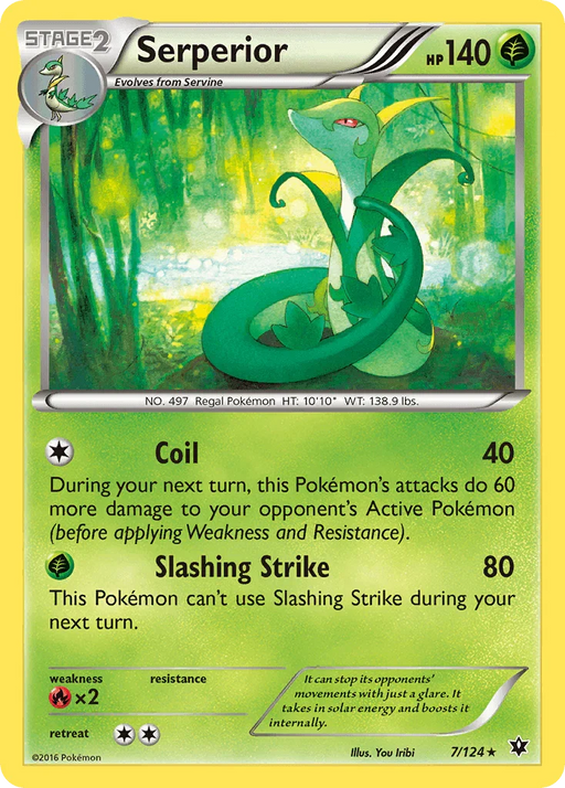 Serperior (7/124) [XY: Fates Collide] - for just $0.25! 