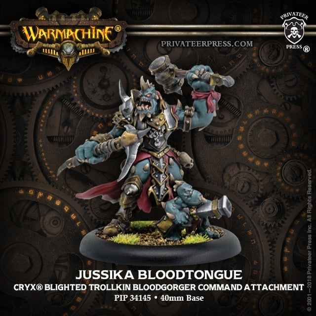 Warmachine: Cryx Jussika Bloodtongue - for just $17.99! 