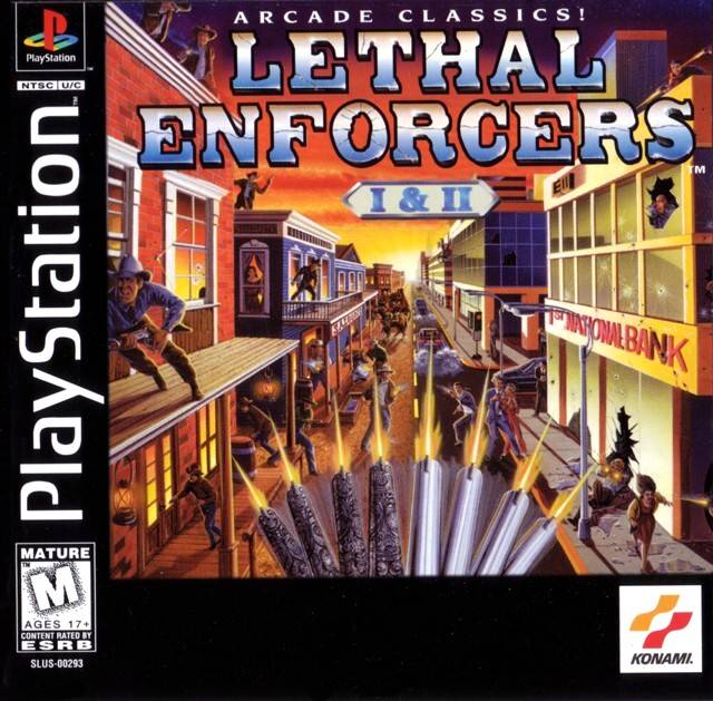 Lethal Enforcers I & II (Playstation) - for just $0! 